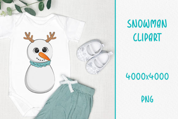 Download Cute Winter Snowman Clipart. PNG. - Winter snowman clipart Collection