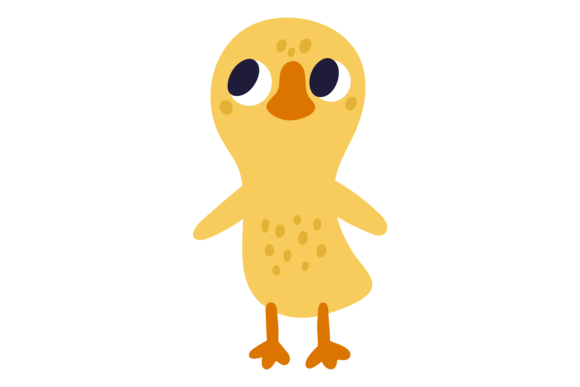 Download Funny Duckling. Cute Little Farm Bird Ch - Cute Collection
