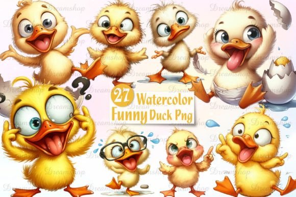 Download Funny Cute Duck Clipart Bird Clipart Png - Cute Collection