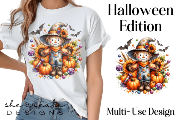 Download Cute Scarecrow Design PNG - Cute Collection