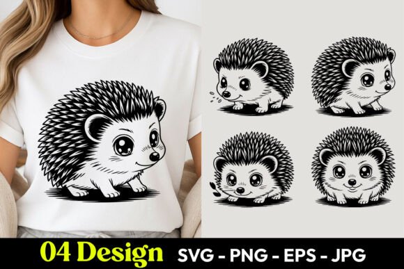 Download Cute Hedgehog SVG PNG - Cute Collection