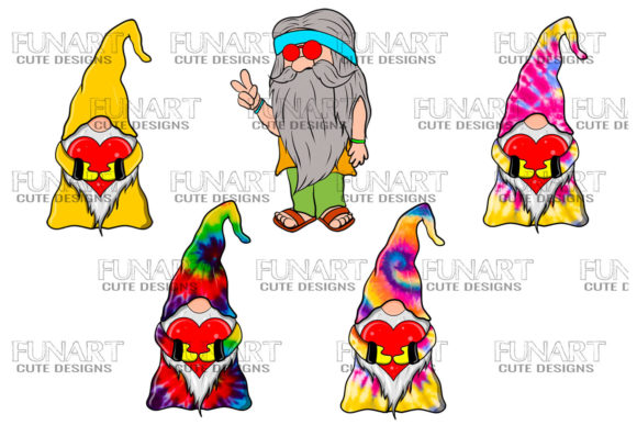 Download CUTE GNOME ,BUNDLE ,5 PNG FILE, CLIPARTS - Cute Collection