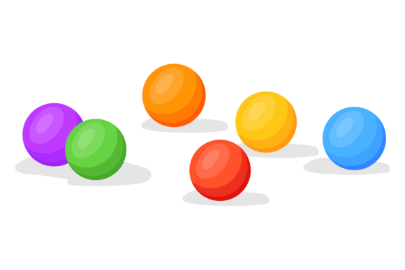 Download Gum Balls. Sweet Colorful Candies Cartoo - Premium Bundle