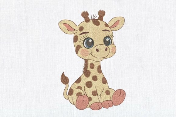 Download Cute Baby Giraffe Boy Safari Animal - Cute Collection