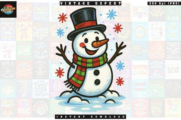 Download Christmas Holiday Winter Snowman Clipart - Winter snowman clipart Collection