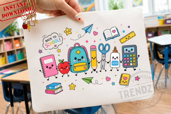 Download Back to School PNG, Cute School Supplies - Cute Collection