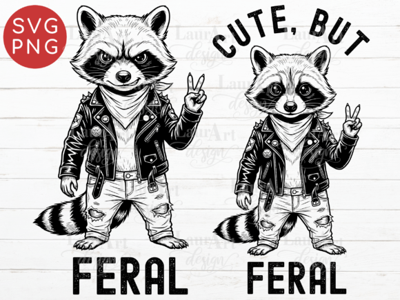 Download Feral Racoon Cute but Feral Biker Racoon - Cute Collection