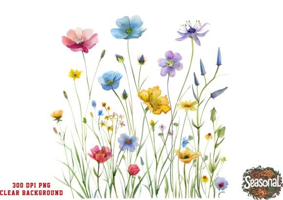 Download Springtime Wildflower Clipart - Wildflower clipart Collection